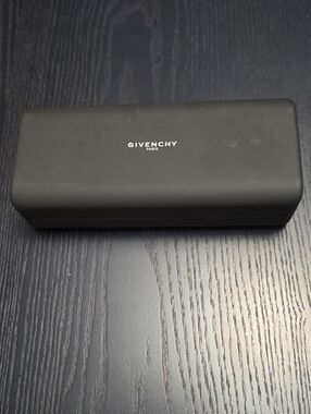 Givenchy Matte Black Hard Sunglasses Case